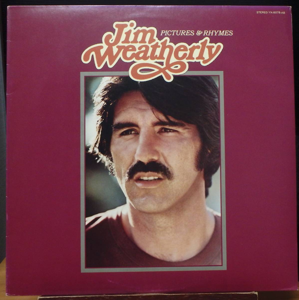 【SW458】JIM WEATHERLY 「Pictures & Rhymes (詩情と情景)」, ’77 JPN 見本盤/初回盤 ★SSW/ソフト・ロック/カントリ拍卖