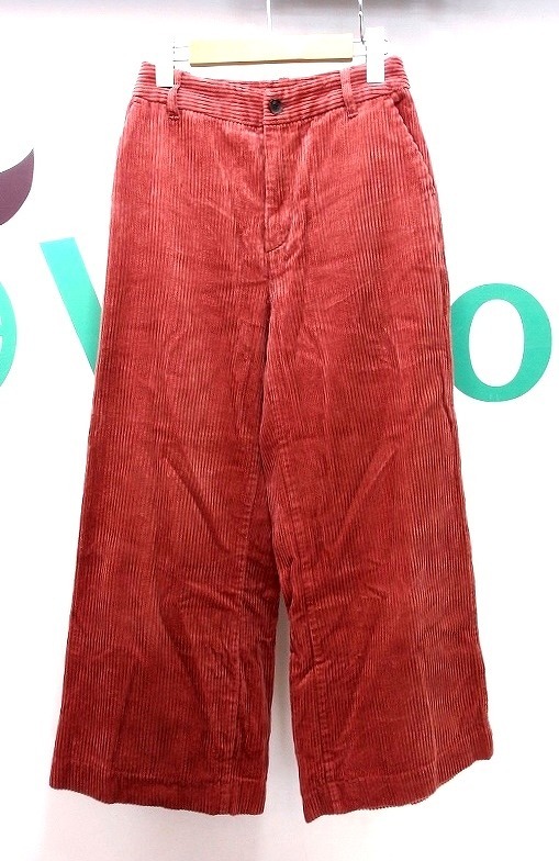 FREE'S MART フリーズマート コーデュロイ ガウチョ ワイドパンツ S ピンク系拍卖