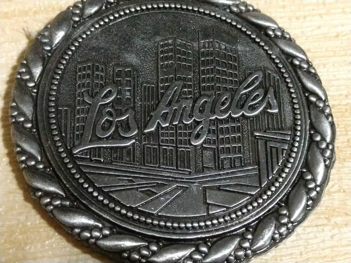 当時物!ロサンゼルス!ハンドミラー!USA製!希少!レア!お洒落!ビンテージ!コレクショングッズ!デットストック品!物1拍卖