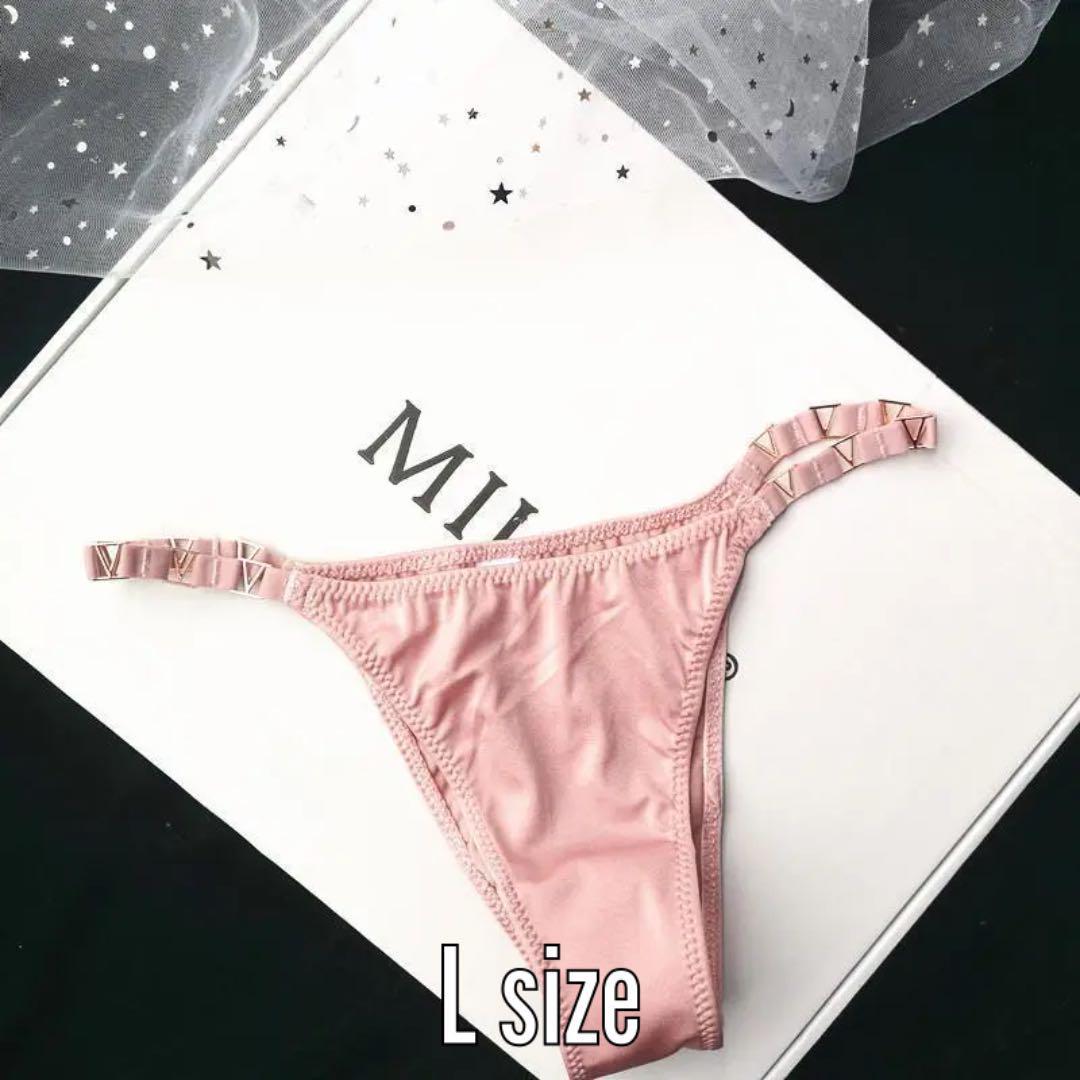 J-3.set割▲200円〜ハイレグショーツ レディース ピンク L拍卖
