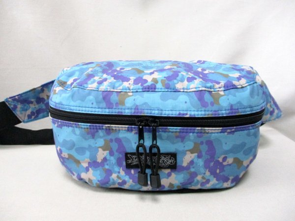 Lafayette/ラファイエット◇ボディバッグ ヒップバッグ BL 背面クッション付 W31cm拍卖