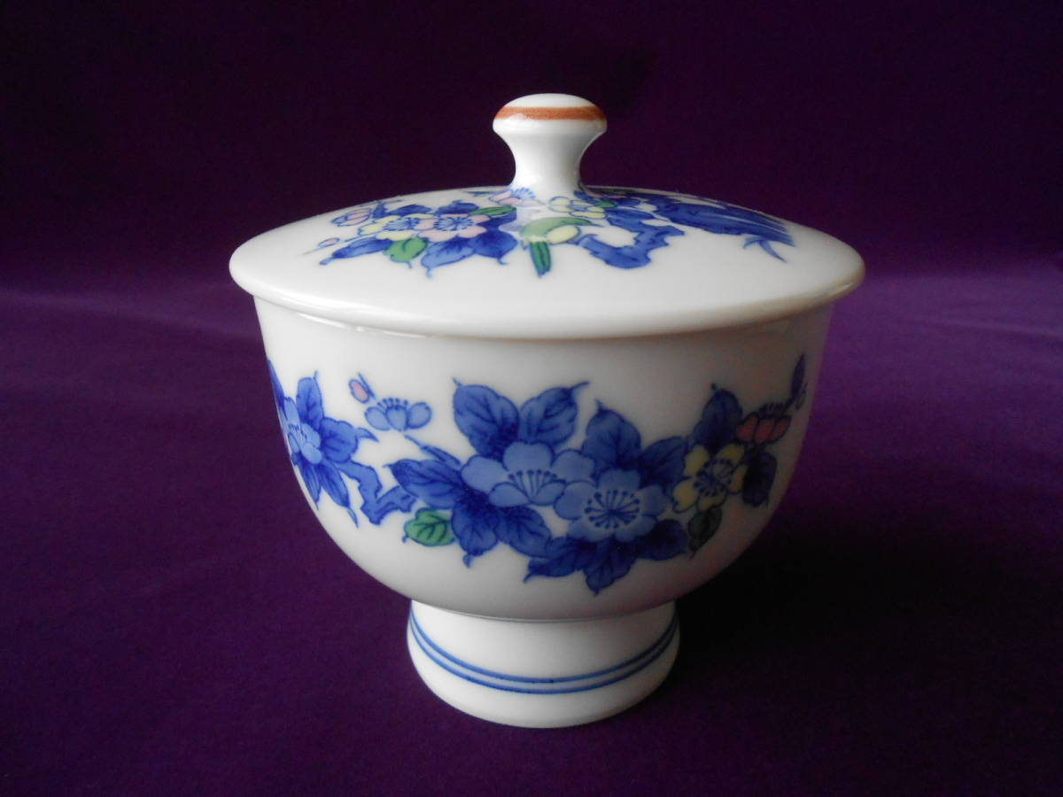 美濃焼! 庫山窯 ☆さくら蓋付汲出☆ 未使用 汲出 湯飲 煎茶 ほうじ茶 日本茶 拍卖