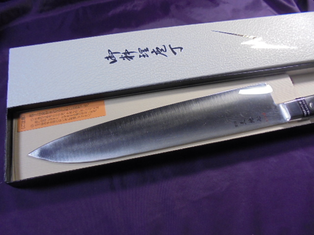 ステンレスモリブデン鋼 牛刀 270㎜拍卖