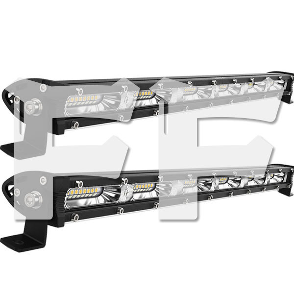 送料無料● 20インチ LED ワークライト 作業灯 180W 6500W ホワイト SUV ATV ボート JEEP 車幅灯 建設機械 照明 12V/24V 2個拍卖