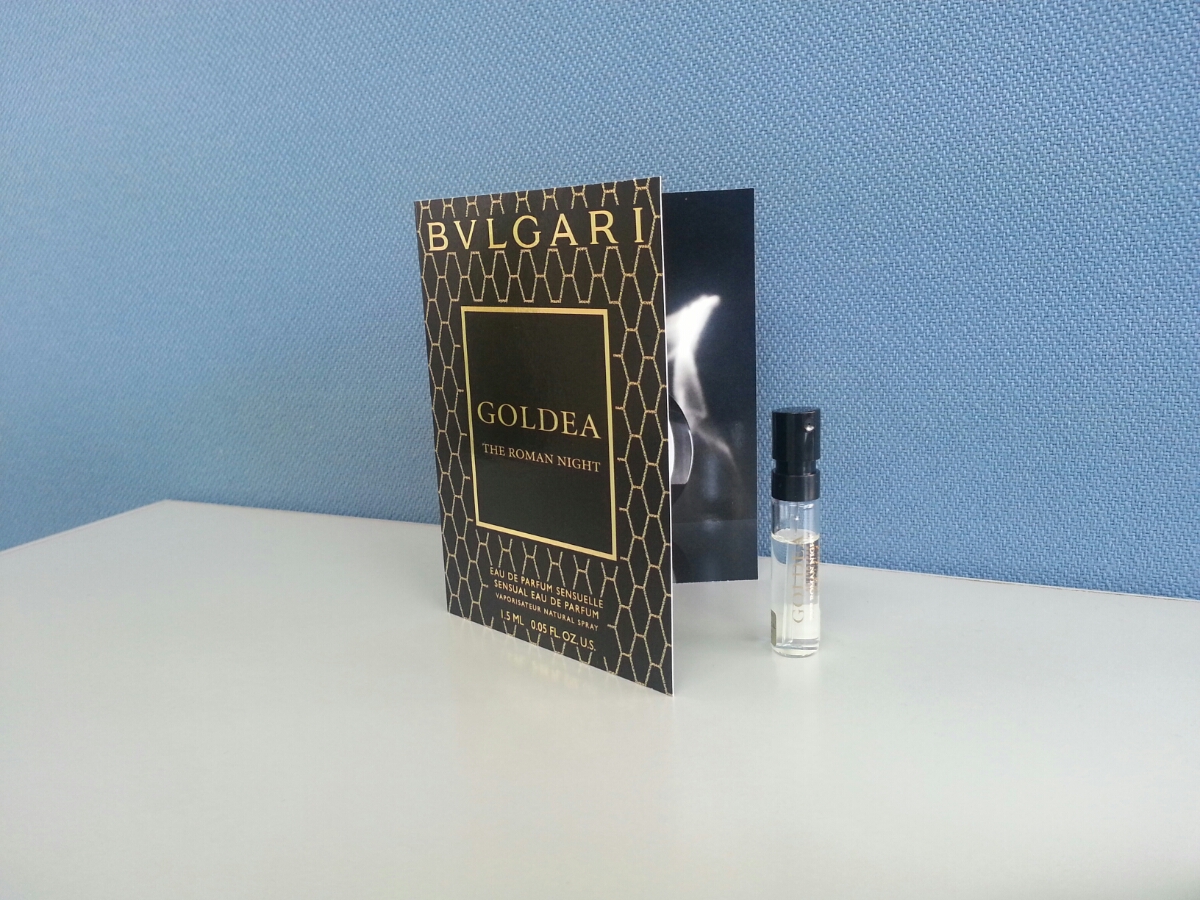 BVLGARI ブルガリ ゴルデア ローマンナイト オードパルファム☆サンプル☆スプレー拍卖