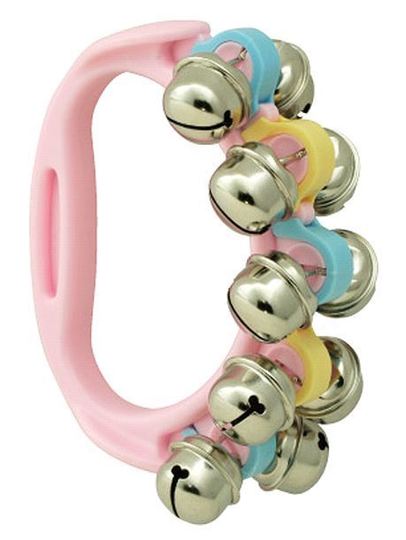 【E】ハンドベル★ピンク★10鈴★音楽教育★リズム楽器★リングベル★鈴10個★教育楽器★クリスマス★発表会★レッスン★お遊戯★HB-10拍卖