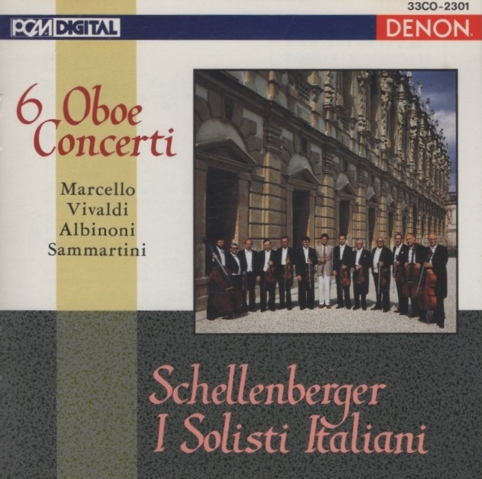 イタリア・バロック・オーボエ協奏曲集(ヴィヴァルディ,アルビノーニ,他) / シェレンベルガー(ob),イタリア合奏団 / DENON / 33CO-2301拍卖