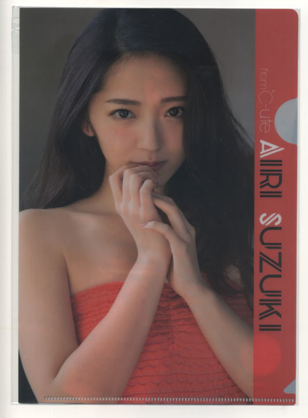 ヤングガンガン 2015年06号付録 鈴木愛理 クリアファイル拍卖