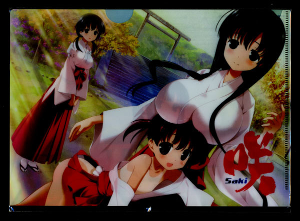 ヤングガンガン 2013年09号付録 咲 両面クリアファイル拍卖