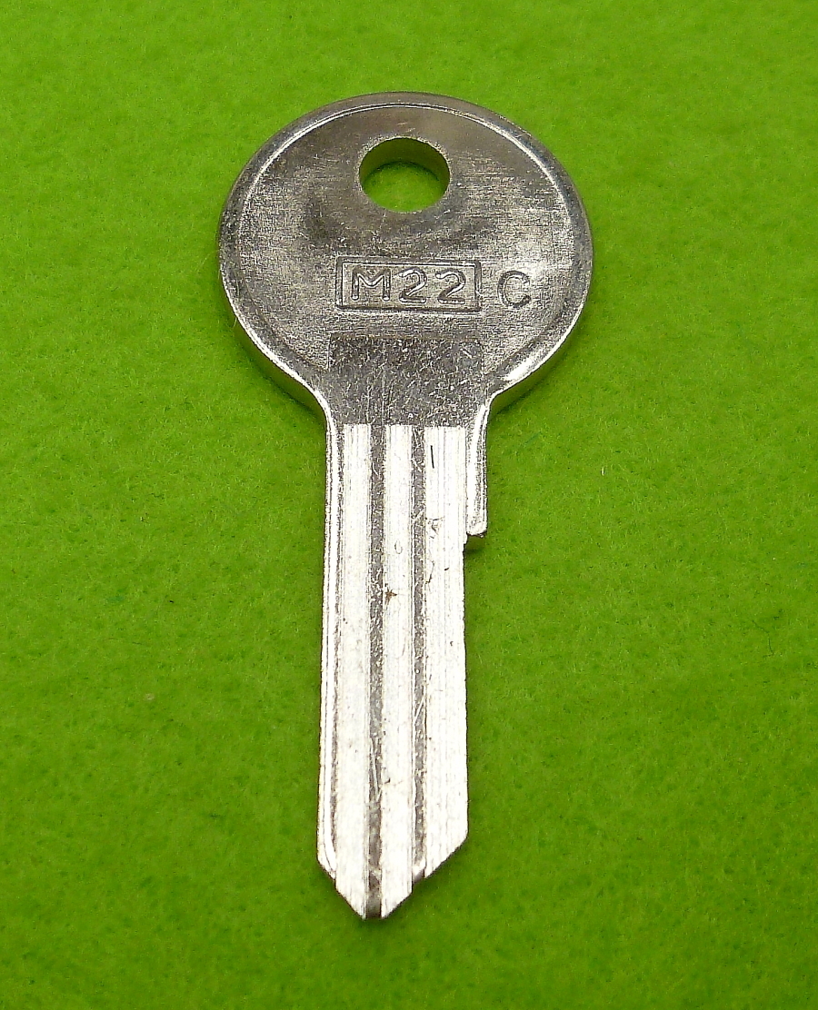 ブランクキー M22 W&S 未使用保管品 合鍵作成用拍卖