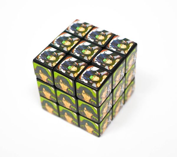 立体キューブ 立体パズル 6面体パズル テニスの王子様 越前リョーマ 3x3x3拍卖