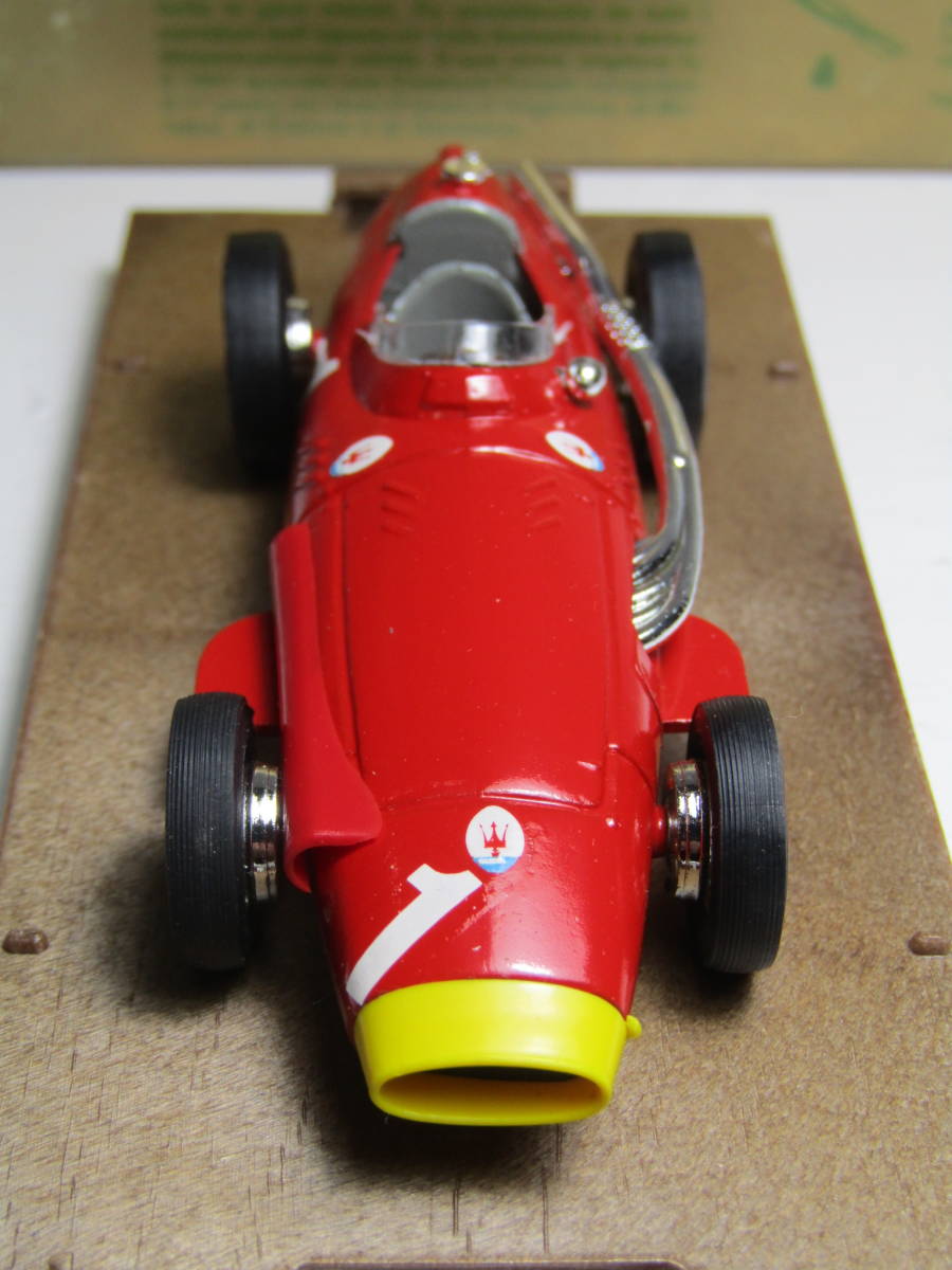 Maserati 1/43 マセラティ F1 ドイツ Maserati 250F #1 GP Germany formula 1 ワールドチャンピオン J.M.Fangio 1957 Rosso Made in Italy 拍卖