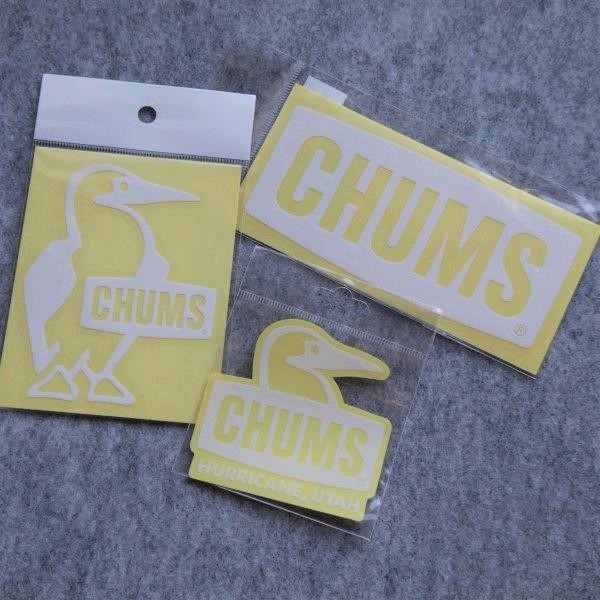 CHUMS ステッカー CH62-1484 CH62-1547 CH62-1124 新品 防水素材 < 3枚セット >拍卖