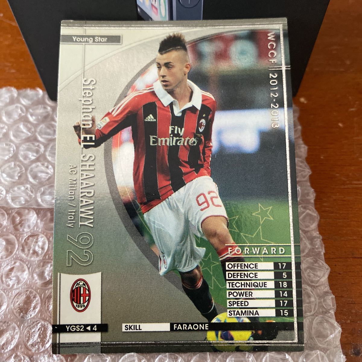 ◆WCCF 2012-2013 ステファン・エル・シャーラウィ Stephan EL SHAARAWY AC Milan YGS◆拍卖