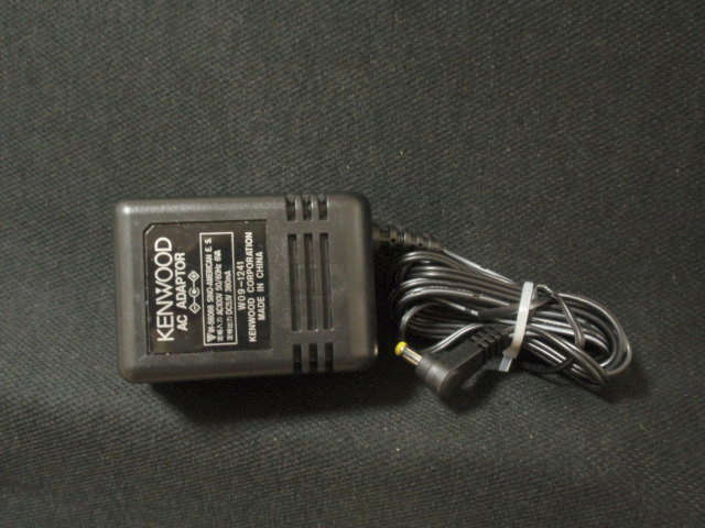 KENWOOD ACアダプタ W09-1241 ポータブルMDプレーヤー用 5V 380mA 送料230円から拍卖