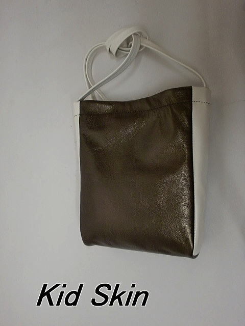 一点品 限定 送料無料 503-7キッド革のミニショルダーバッグ拍卖