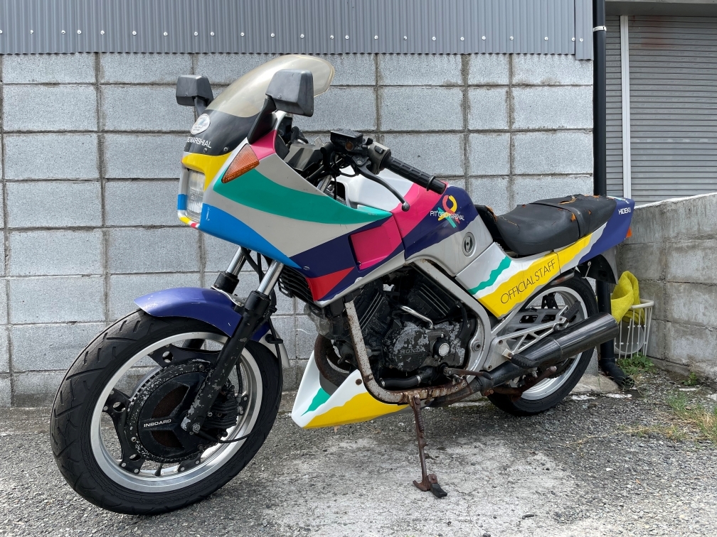 VT250F MC08 エンジン始動 書類あり ホンダ V型250cc ネイキッド バイク  希少 旧車 検)VT250 VTZ VTR拍卖