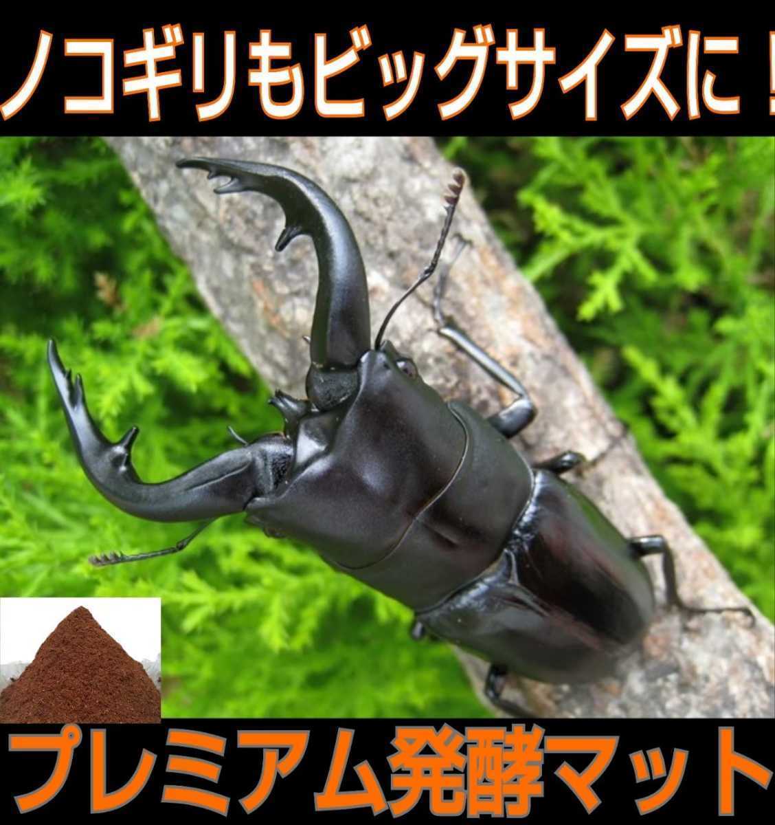 ノコギリに抜群!進化した!特選プレミアム3次発酵クワガタマット☆栄養添加剤・共生バクテリア3倍配合!アンテ・ミヤマ・ヒラタ・ニジイロ拍卖
