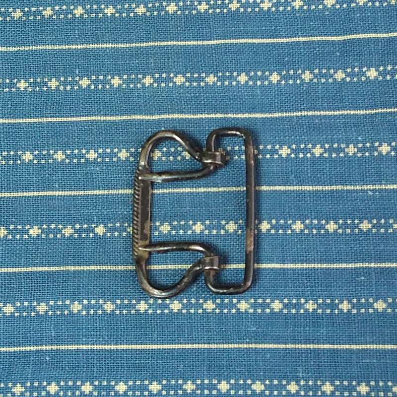 即決 【針刺しバックル】 1910s20s ワーク パンツ ジャケット ベスト 金具/128-13 ビンテージ アンティーク 20年代 1910年代 デニム 30s40s拍卖