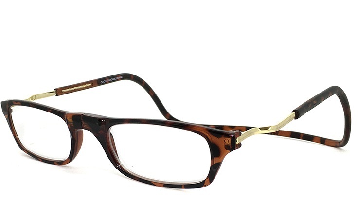 新品 クリックリーダー エクスパンダブル ブラウン +1.00 Lサイズ Clic Expandable エキスパンダブル リーディンググラス 老眼鏡拍卖