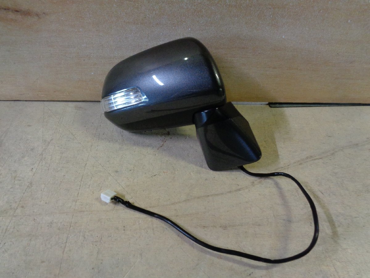 ZRR75 ノア Si 純正 ウィンカー付 ドアミラー 右 カラー№:1G3 カプラー:9ピン拍卖