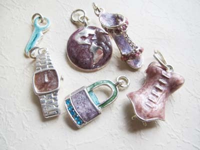 エキポシ着色 メタルチャーム レディLVDセット拍卖