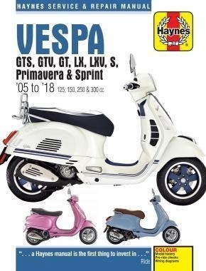 @ ヘインズ 整備書 HAYNES Vespa ベスパ スクーター 2005 2018 GTS GTV LX V S 125 300 整備 修理 マニュアル ピアジオ レストア ^在拍卖
