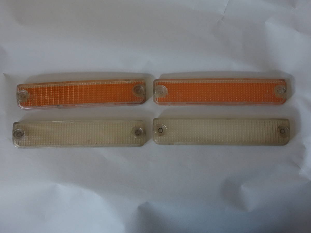 FC3S★中古純正部品★後期用フロントウィンカーレンズ★2仕様セット★国内純正仕様&クリア仕様★各1台分セット★FC3C★拍卖