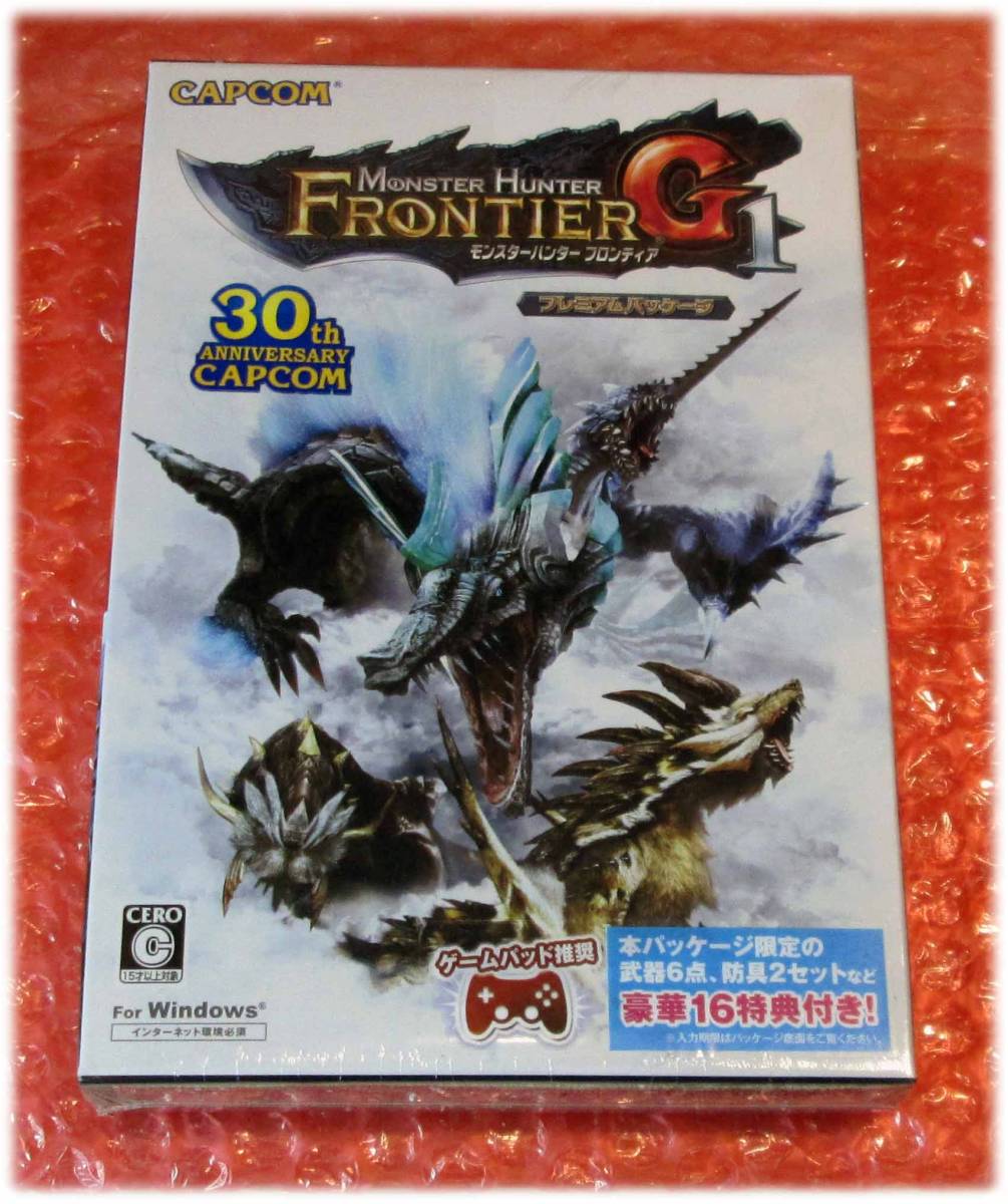 モンスターハンターフロンティアG1 新品未開封 即決拍卖