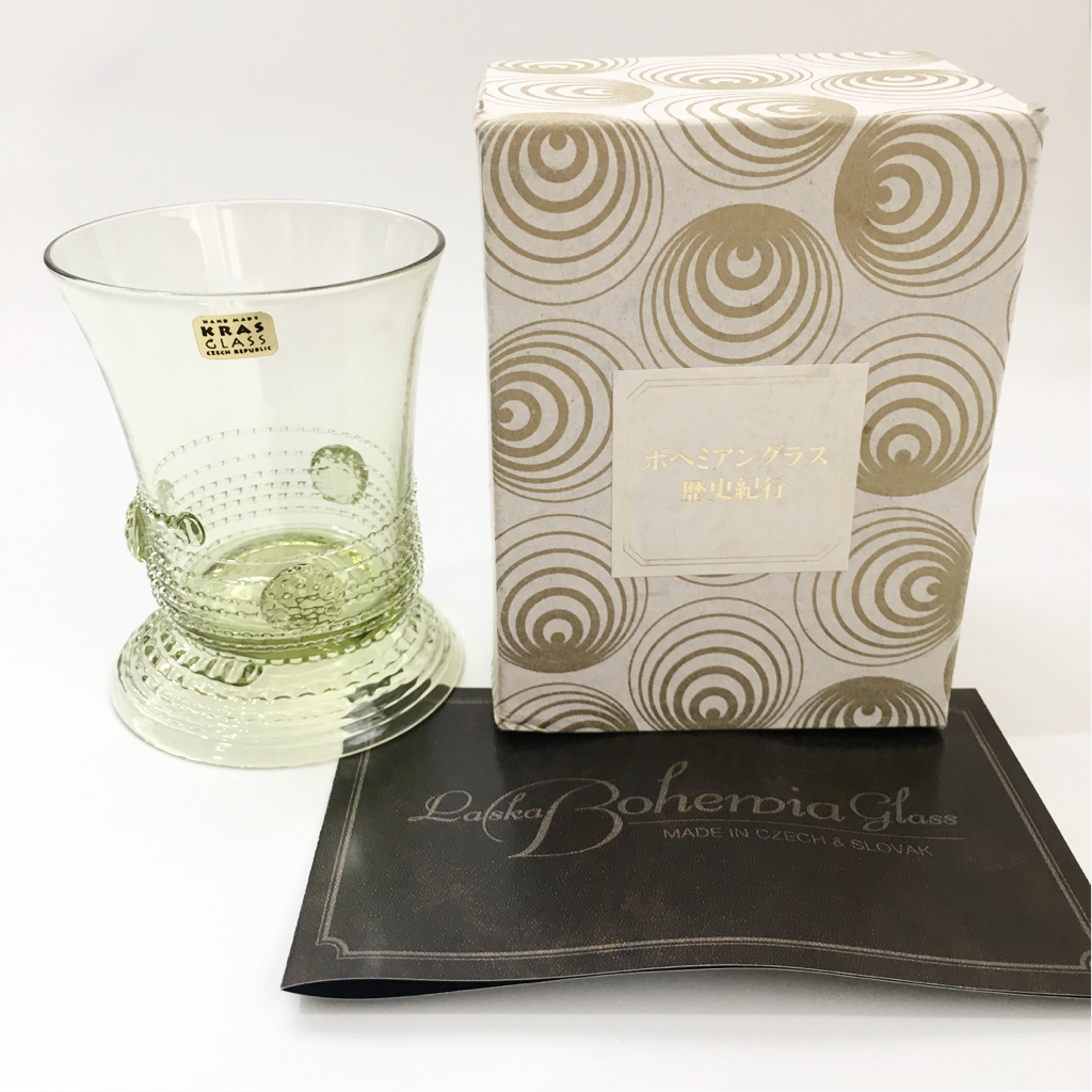 ★Laska Bohemia ラスカボヘミアン 盛上手タンブラーグラス 歴史紀行(共箱共栞) 他多数出品拍卖