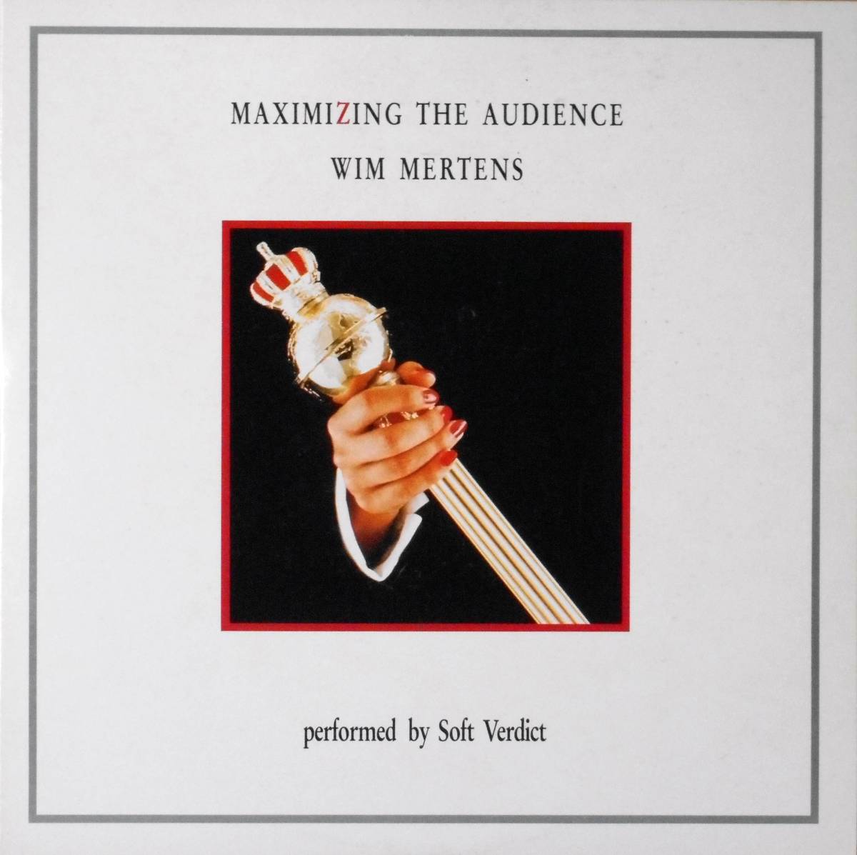 ◆WIM MERTENS/SOFT VERDICT / MAXIMIZING THE AUDIENCE (JPN 2LP) -Crepuscule拍卖