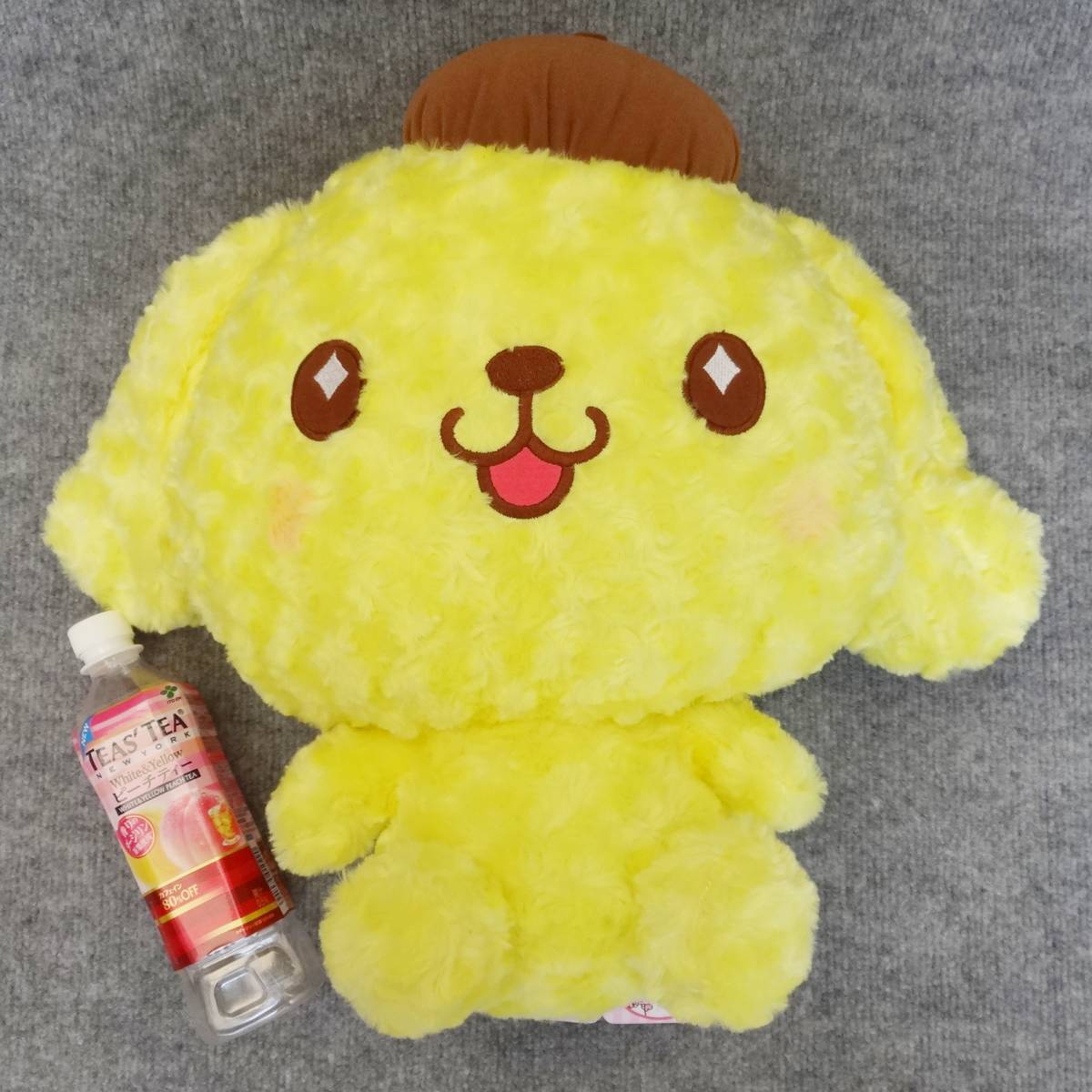 ★大人気★非売品★SEGA・ゆるかわ!サンリオキャラクターズ!ポムポムプリン・座高約45cm・大きなマックスジャンボ!ぬいぐるみ★③拍卖