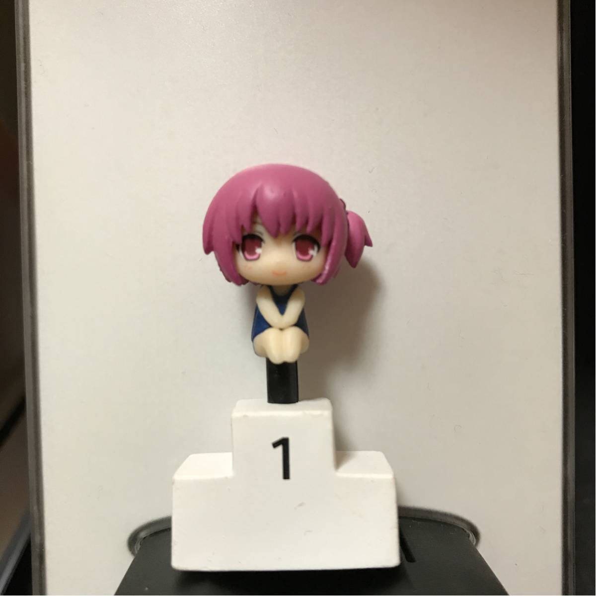 ロウきゅーぶ!SS 湊智花 スク水Ver. イヤホンジャックアクセサリー 付録 電撃G's magazine 2013年 10月号 フィギュア マスコット グッズ拍卖