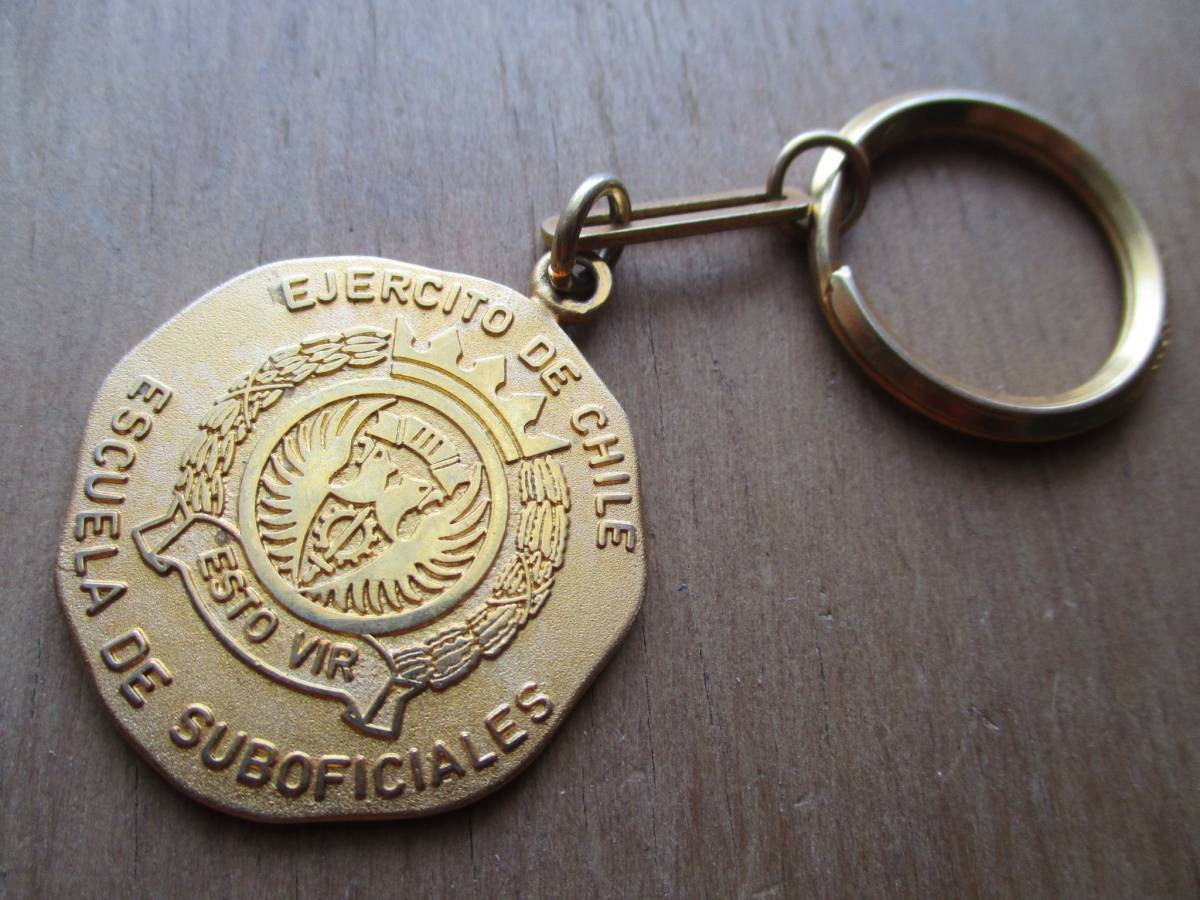 US ビンテージ キーホルダー ESTO VIR キリスト教  aa189拍卖