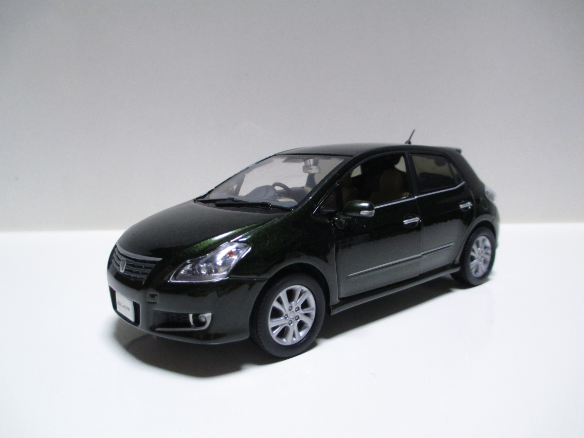 1/30 トヨタ ブレイド BLADE 後期 非売品 カラーサンプル ミニカー ダークグリーンマイカ拍卖