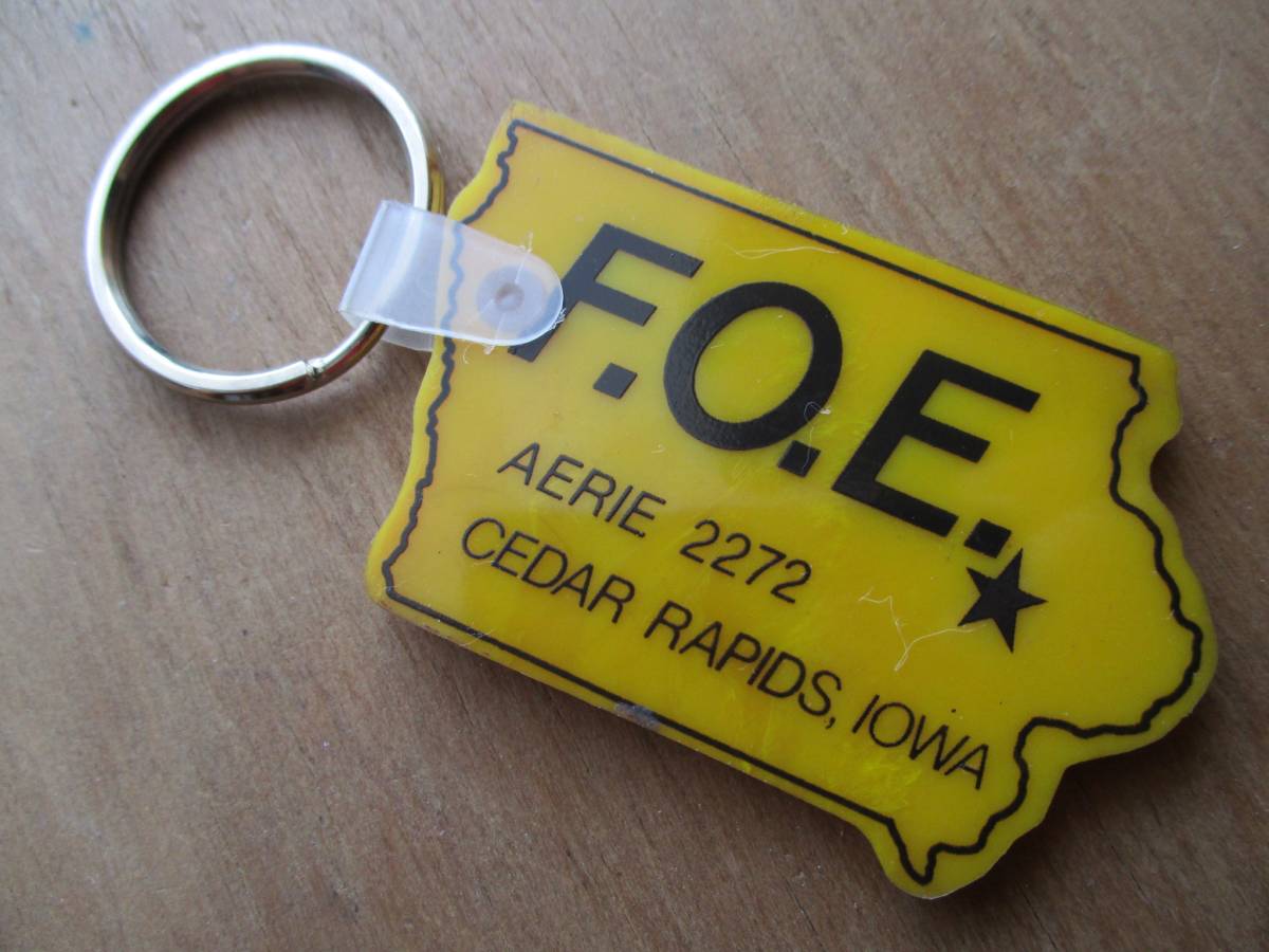 US ビンテージ キーホルダー F.O.E. aa203拍卖