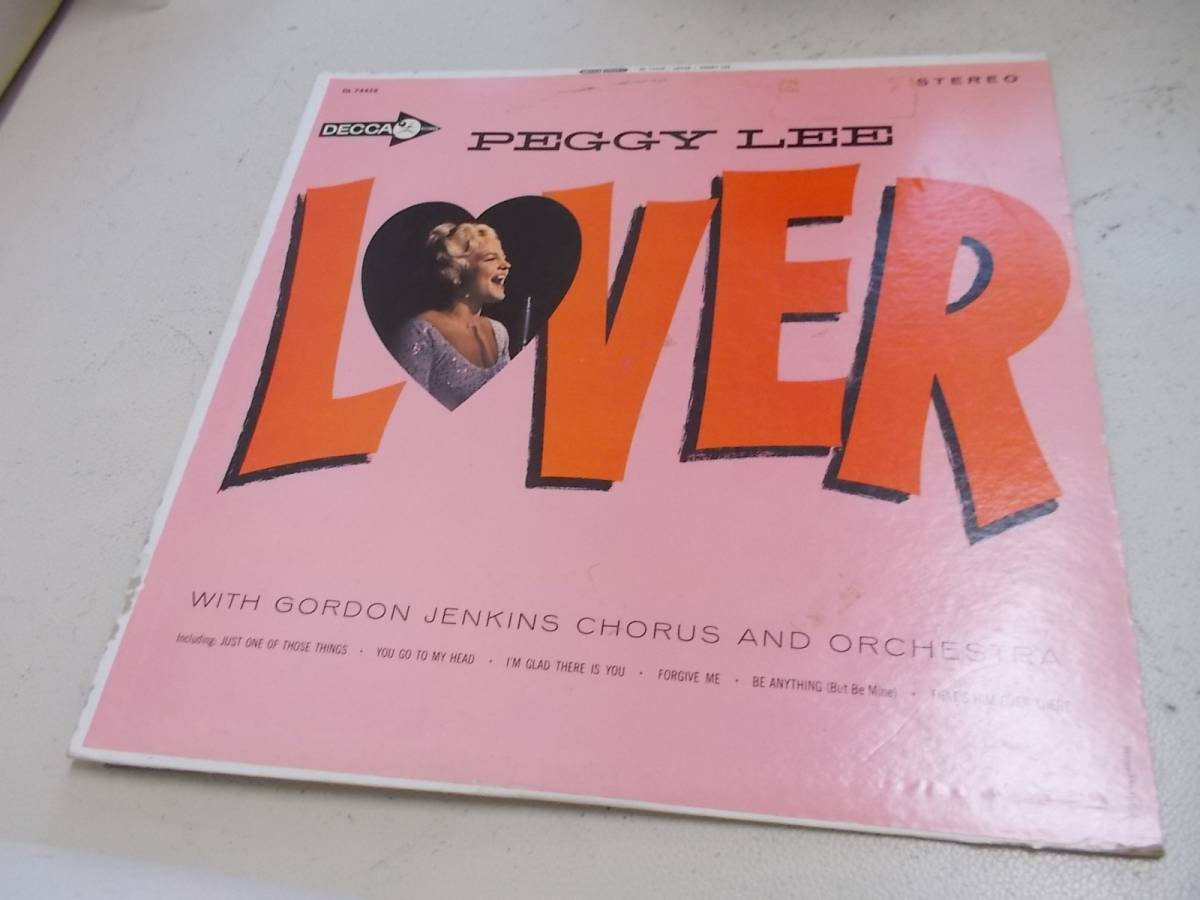 USデッカSTEREOオリジナル!ペギー・リー【LOVER】拍卖