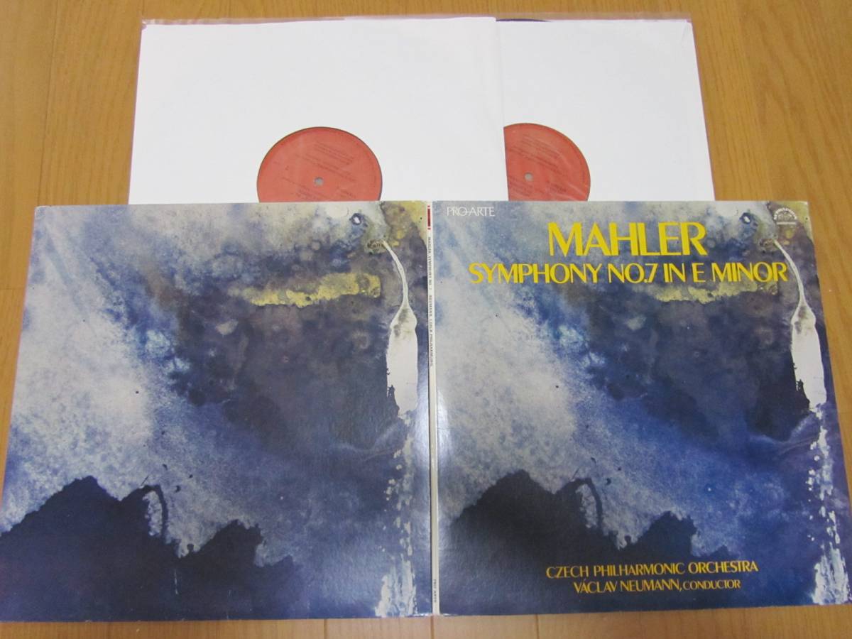 マーラー 交響曲第7番「夜の歌」 2LP 米PROARTE DIGITAL 2PAL2003 ノイマン チェコ・フィル NM拍卖