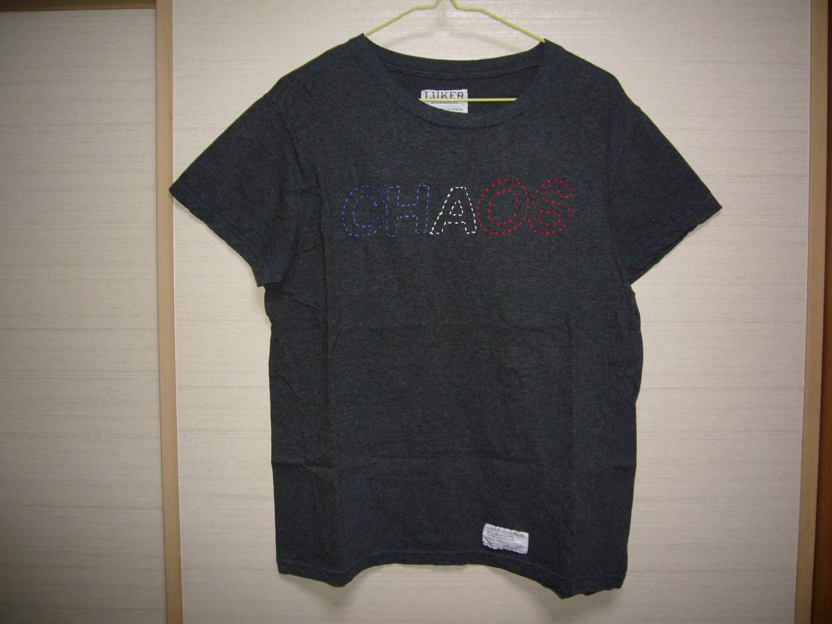 LUKER BYネイバーフッド 半袖Tシャツ グレー Sサイズ拍卖
