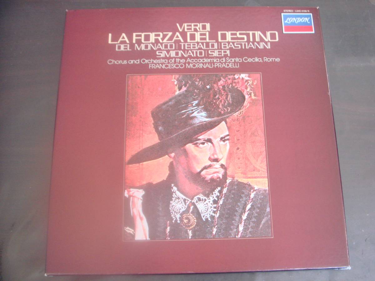 3枚組BOX ヴェルディ/歌劇「運命の力」全曲 フランチェスコ・モリナーリ・プラデルリ拍卖