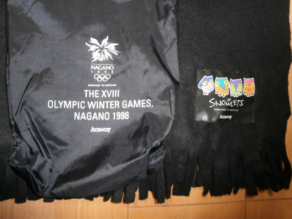 新品☆フリースのブランケット1998NAGANO OLYMPIC(ナガノオリンピック)記念品①拍卖