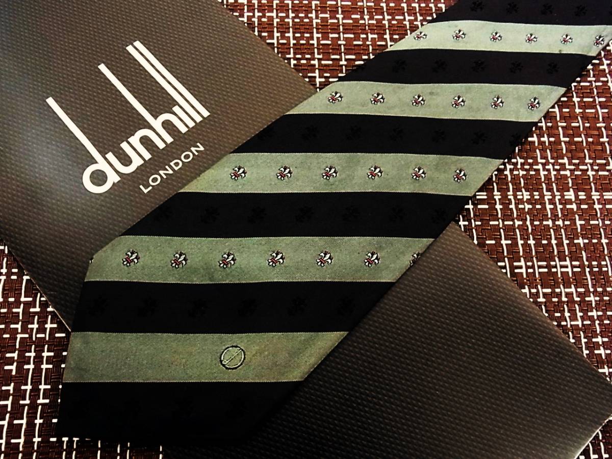 ・ω・ ★SALE★1961★ ダンヒル【dunhill】ネクタイ拍卖