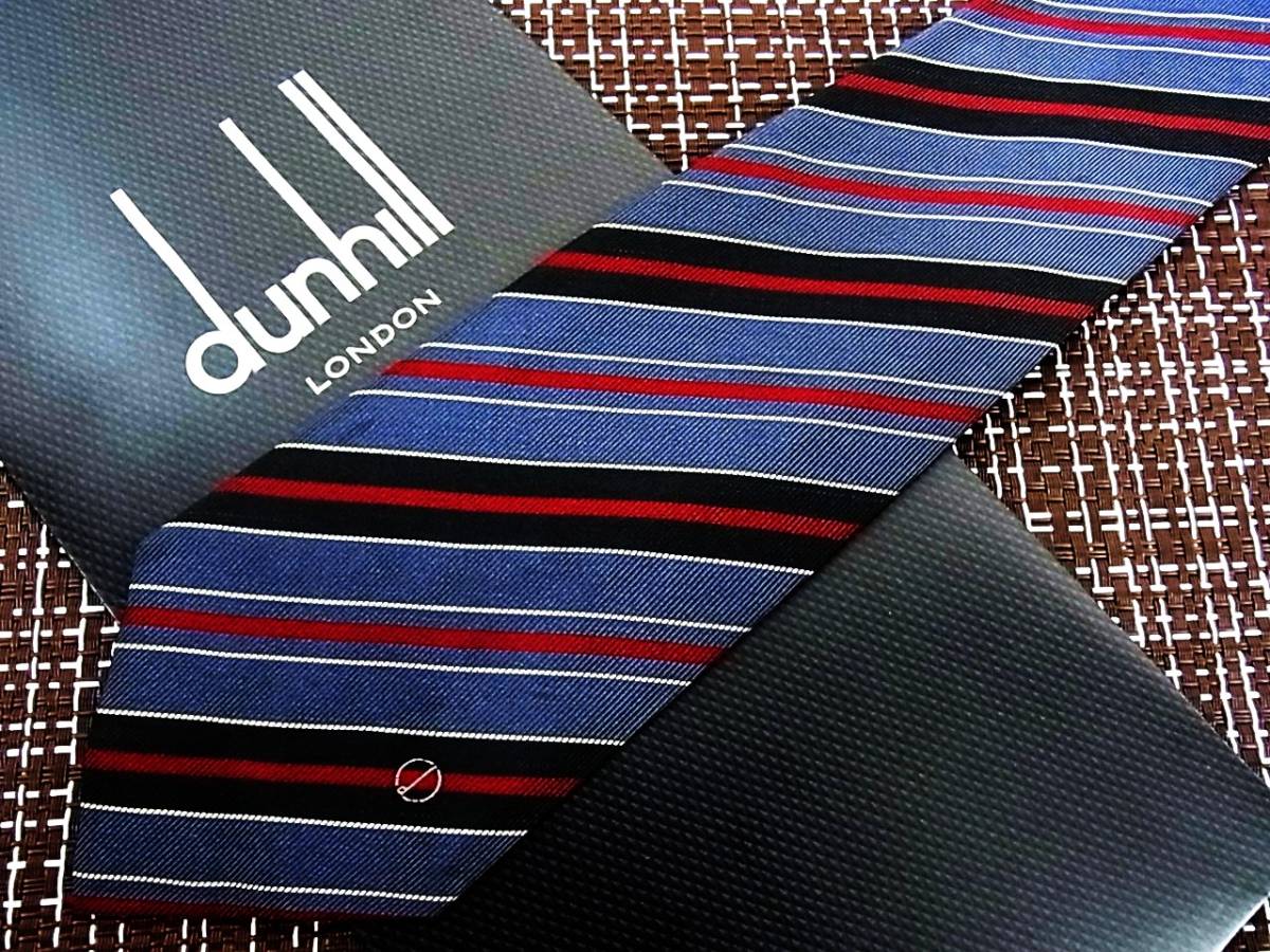 ・ω・ ★SALE★1965★ ダンヒル【dunhill】ネクタイ拍卖