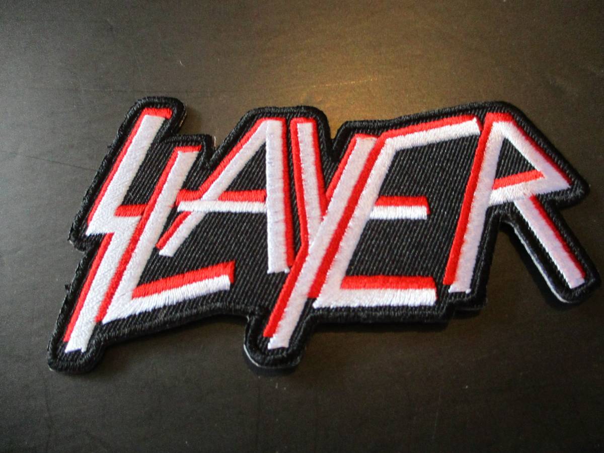 SLAYER 刺繍パッチ アイロン ワッペン スレイヤー / metallica exodus testament sodom venom拍卖