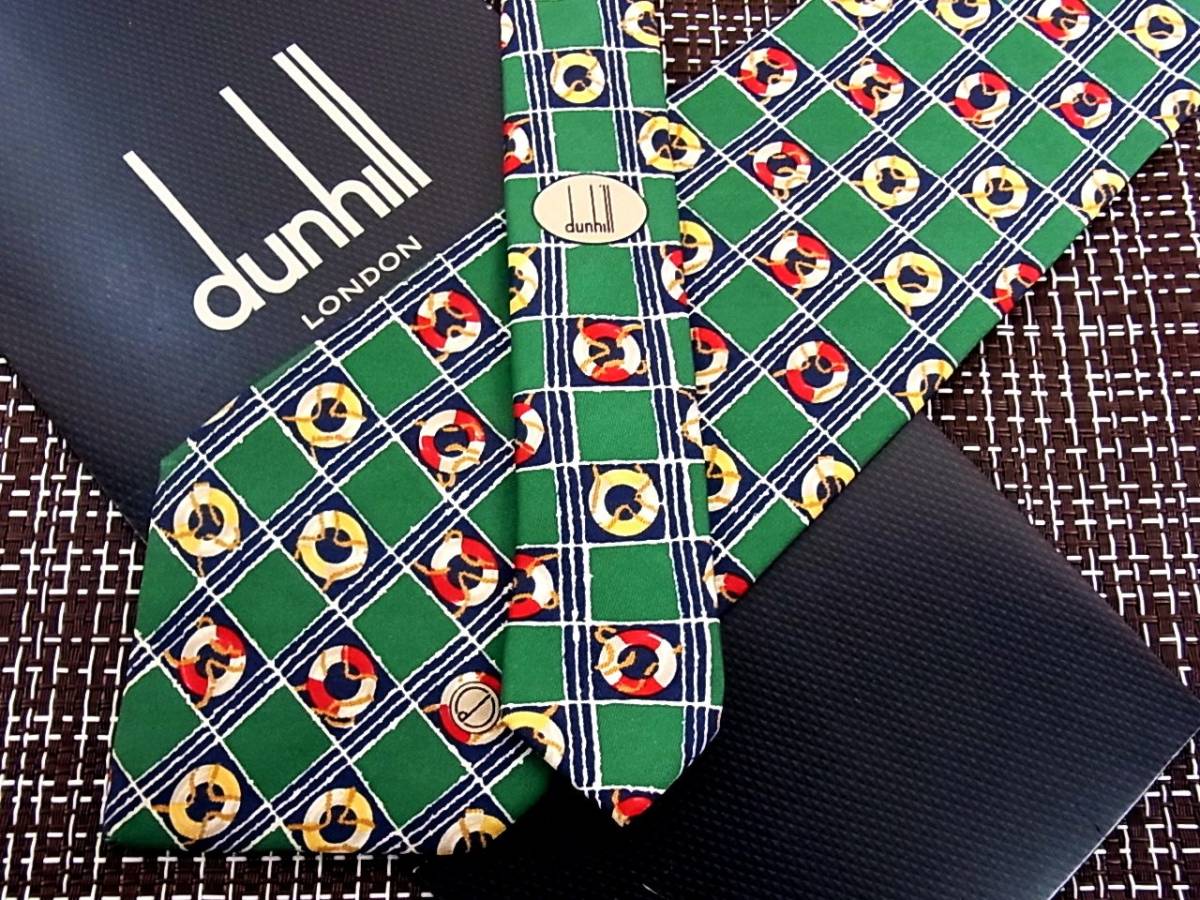 ・ω・ ★SALE★2180★ダンヒル【dunhill】~浮輪~ネクタイ♪拍卖