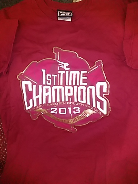 楽天イーグルス市販優勝記念Tシャツ Mサイズ拍卖