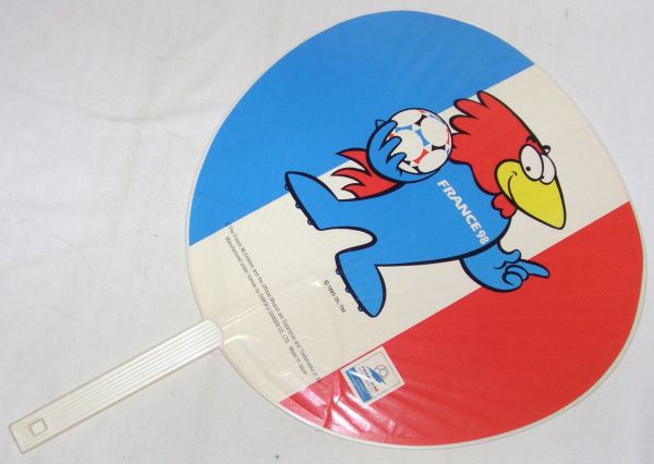 FRANCE98ワールドカップ 大型団扇 808332M拍卖