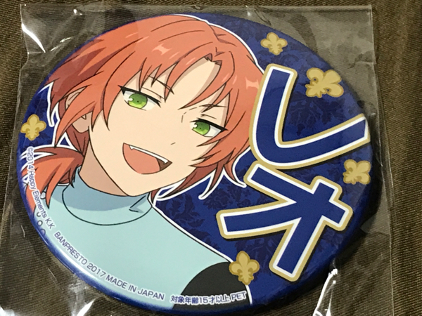 数量2 あんさんぶるスターズ!応援缶バッジvol.1 月永レオ 単品 Knights あんスタ 定形外120円拍卖