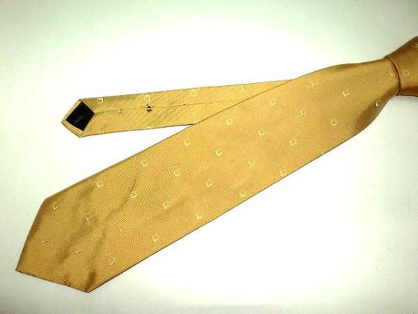 $ 超美品 $ 特価! ● ブランド ネクタイ ● LANVIN ◆ ランバン ◆ 刺繍 小紋 柄 ◆ フランス製 ◆ カーキ系 ◆ 送料140円拍卖