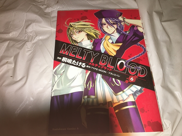 【桐嶋たける MELTY BLOOD(メルティブラッド) 第6巻】拍卖